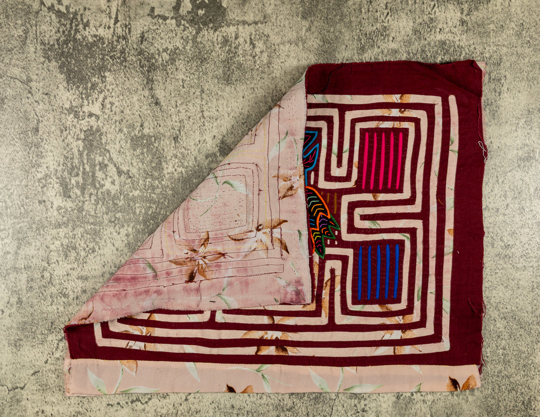Vintage Machine-Stitched Classic Design Mola