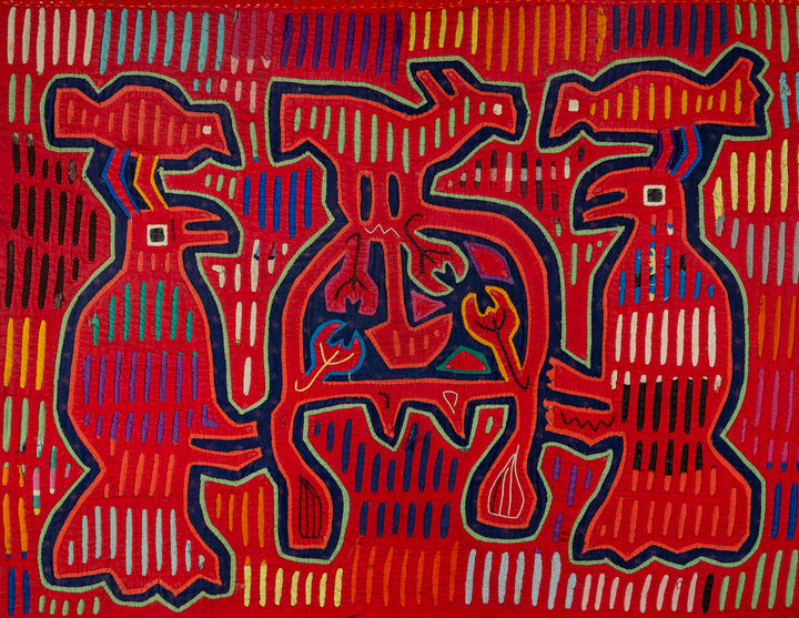 Magnificent Vintage Museum Quality Mola