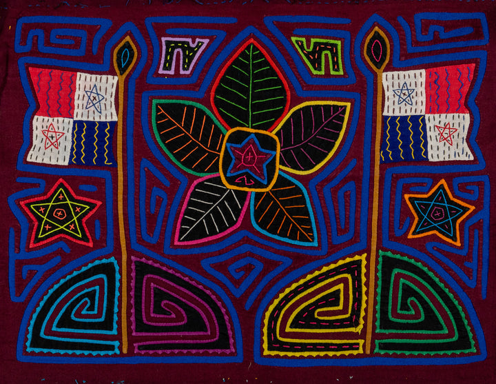 Patriotic Panama Flag Mola