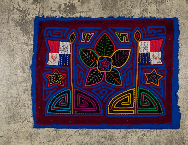 Patriotic Panama Flag Mola