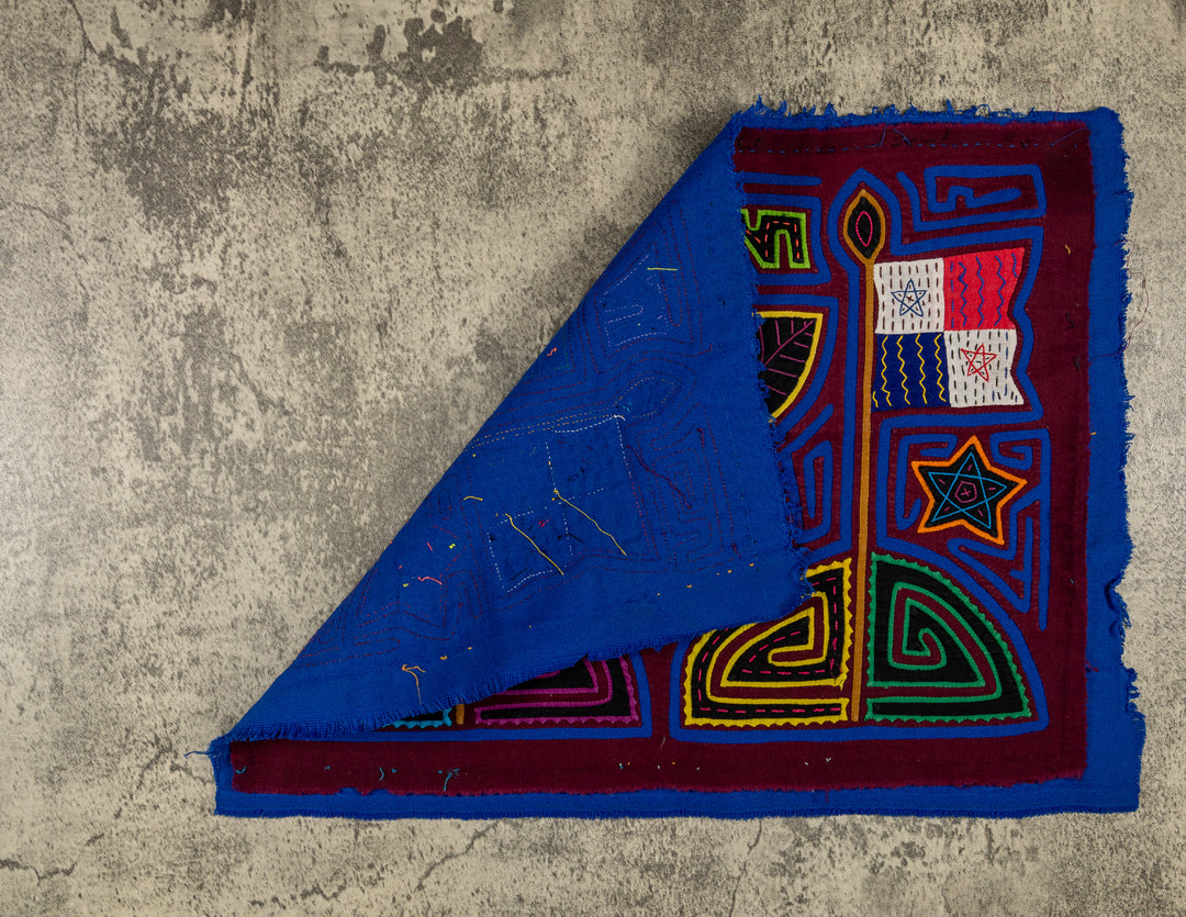 Patriotic Panama Flag Mola