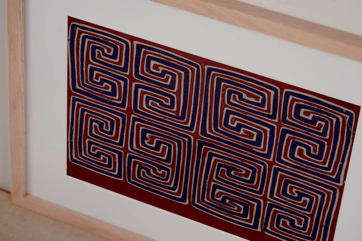 Machine-Stitched Classic Design Mola