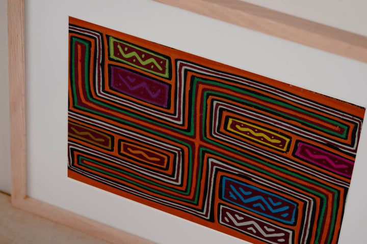 Machine-Stitched Classic Design Mola
