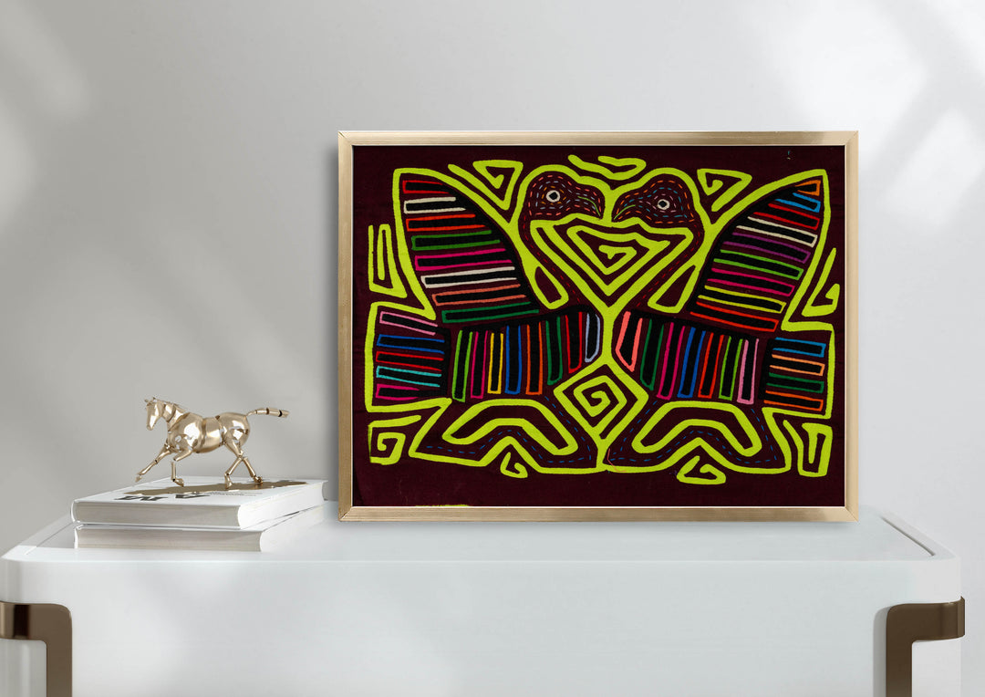 Chartreuse Dazzle Mirror Twin Mola