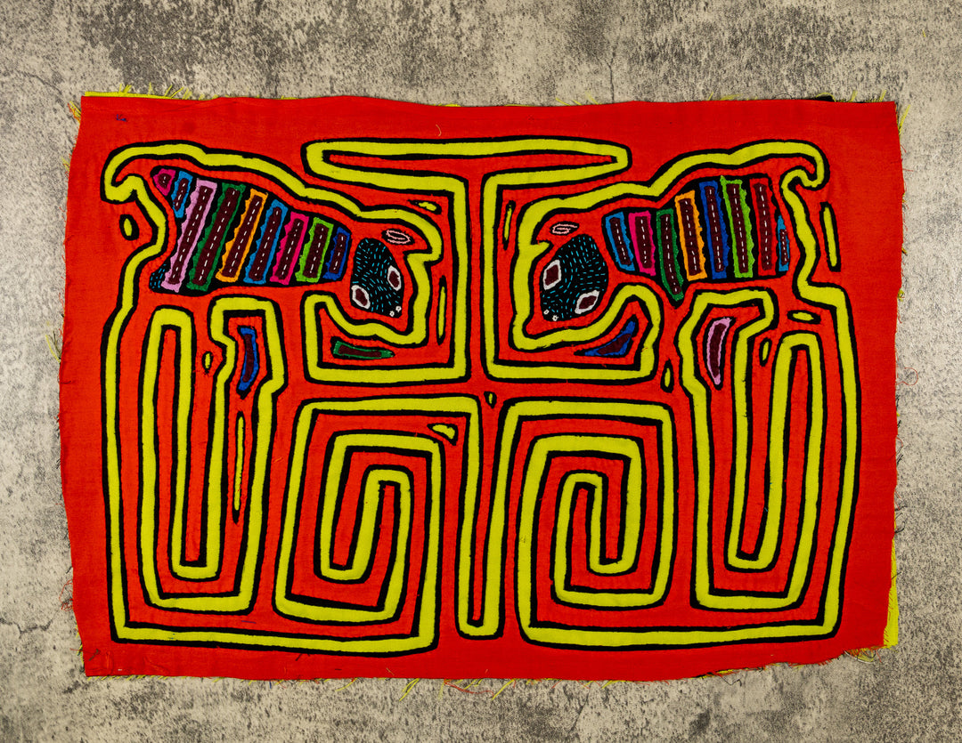Orange And Yellow Bug In A Maze Mola