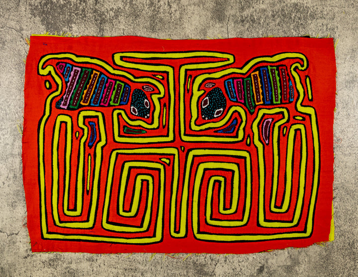 Orange And Yellow Bug In A Maze Mola