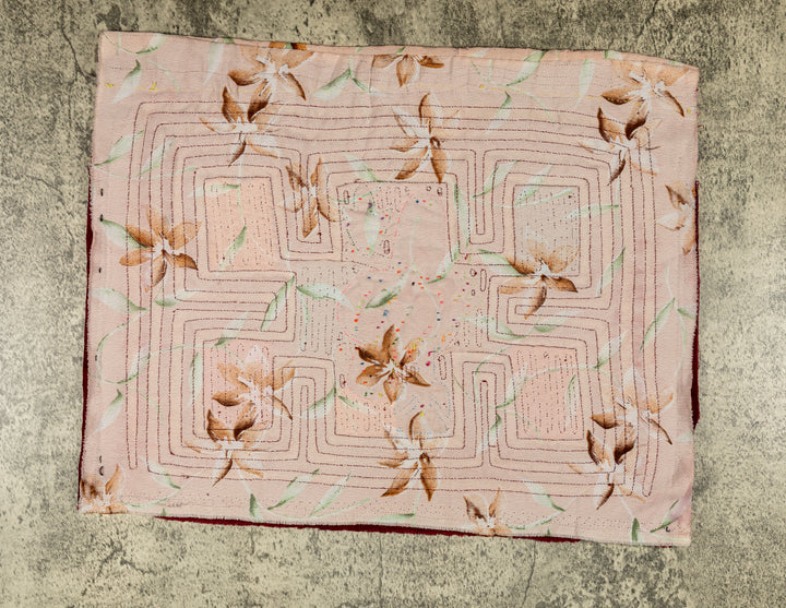 Vintage Machine-Stitched Classic Design Mola