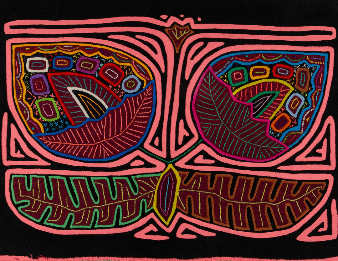 Black And Pink Gorgeous Floral FlowerMola