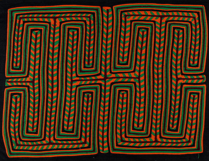 Hermit Crab Sand Design Mola