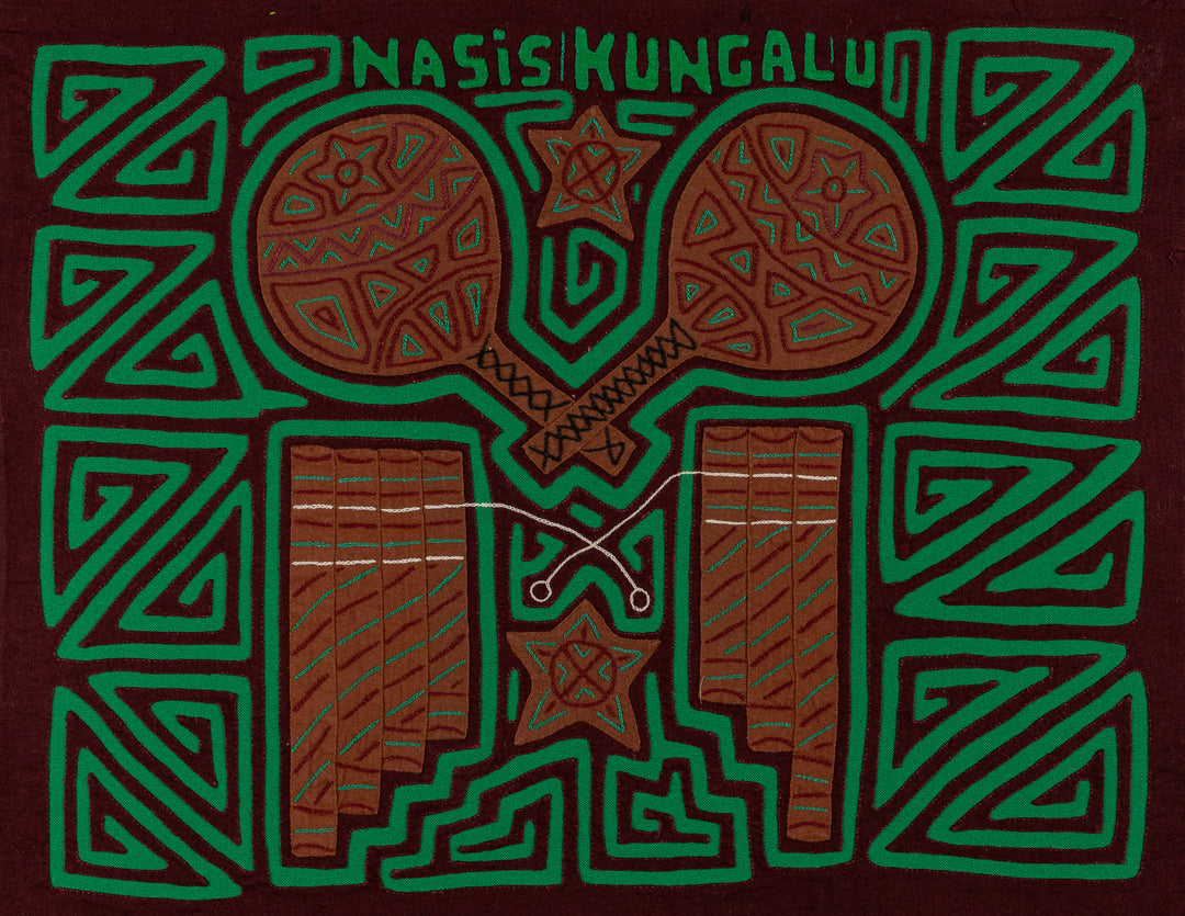 Maracas And Flute Musical Mola