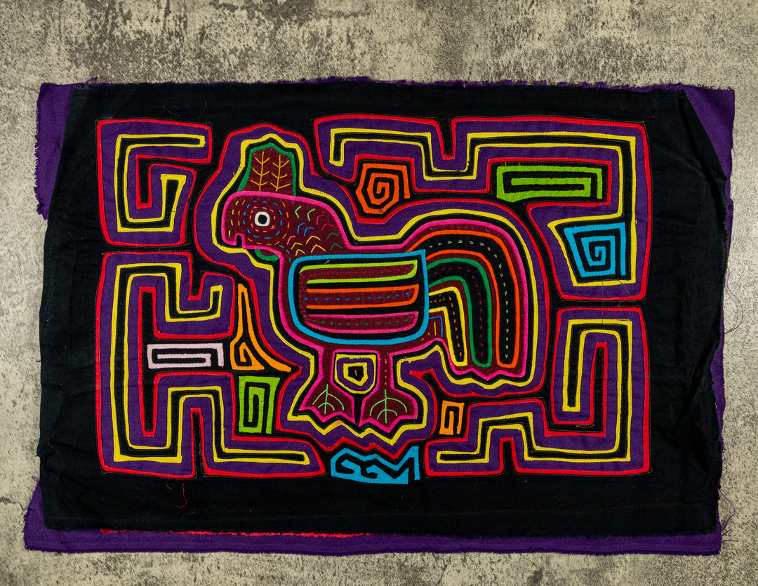 Vintage Machine-Stitched Classic Design Mola