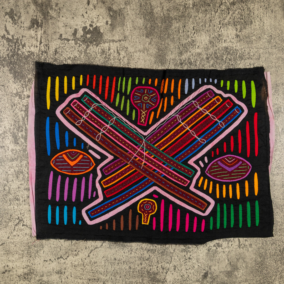 San Blas Island Musical Flute Mola