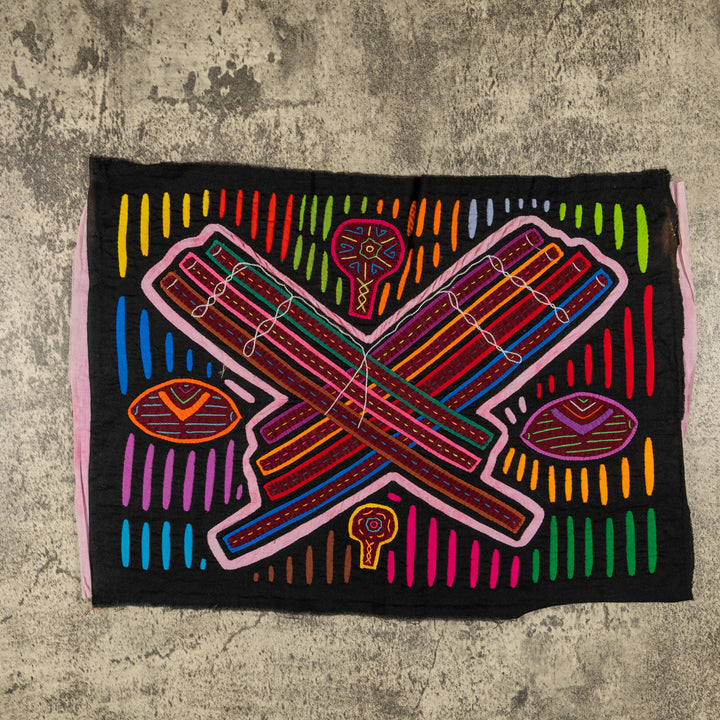 San Blas Island Musical Flute Mola
