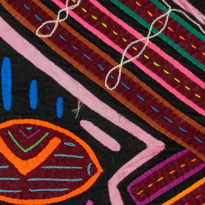 San Blas Island Musical Flute Mola