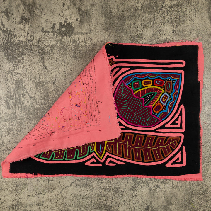 Black And Pink Gorgeous Floral FlowerMola