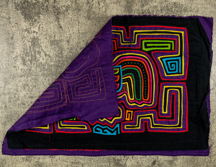 Vintage Machine-Stitched Classic Design Mola