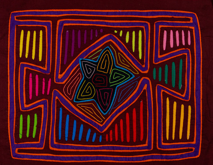 Burgundy And Purple Star Mola