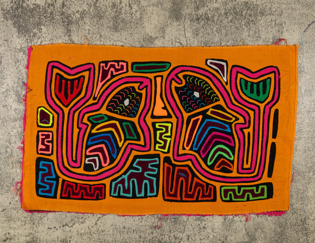 Orange And Pink Tropical Fish Mola