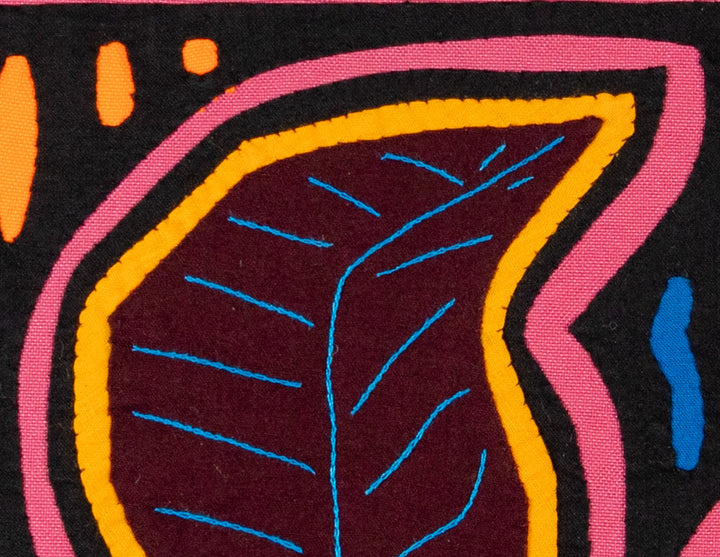 Black And Pink Toucan Bird Mola