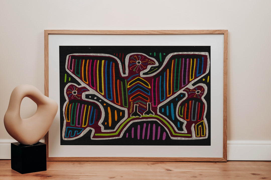 Rainbow Of Color Bird Family Affair Mola