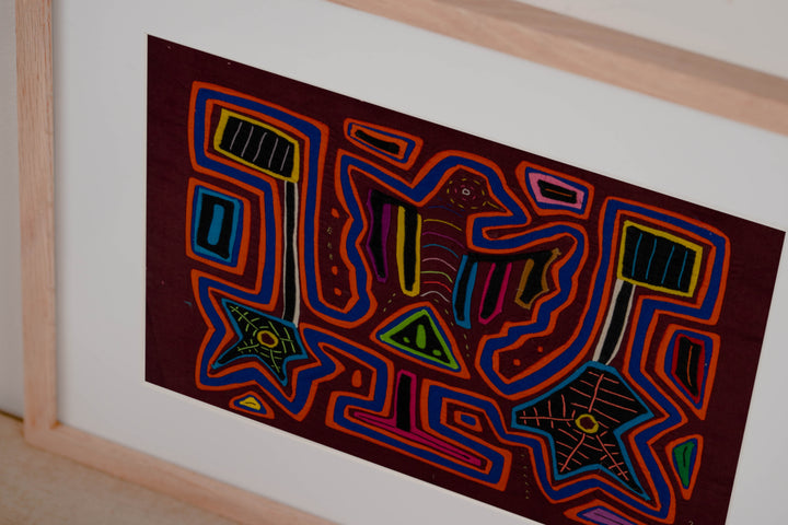 Machine-Stitched Classic Design Mola