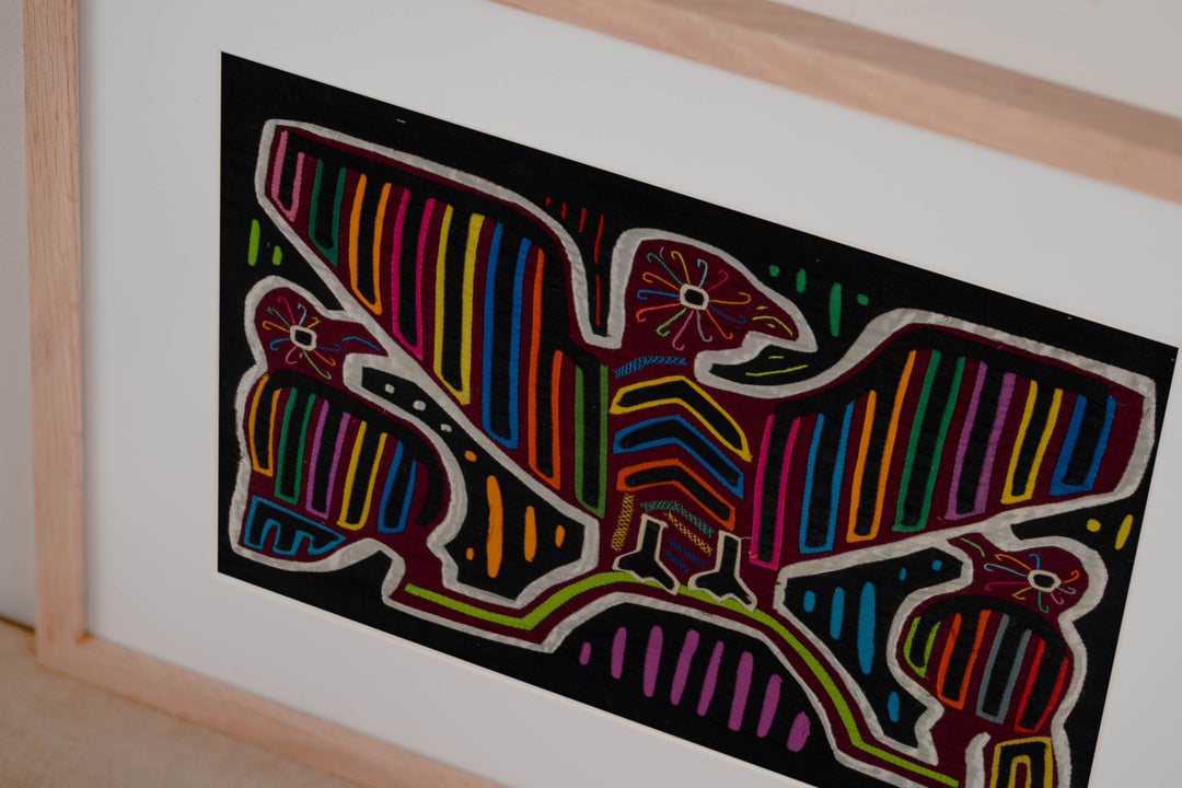 Rainbow Of Color Bird Family Affair Mola