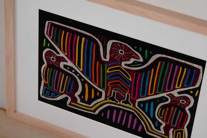 Rainbow Of Color Bird Family Affair Mola