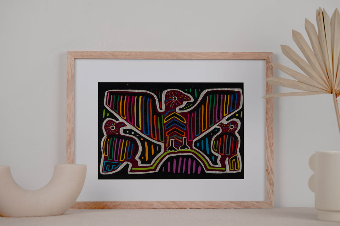 Rainbow Of Color Bird Family Affair Mola