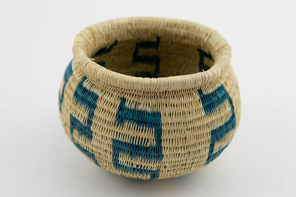 Wounaan Indian Hand Vintage Woven Classic Design Panama Basket