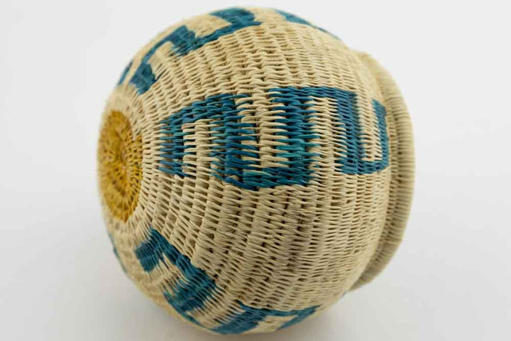 Wounaan Indian Hand Vintage Woven Classic Design Panama Basket