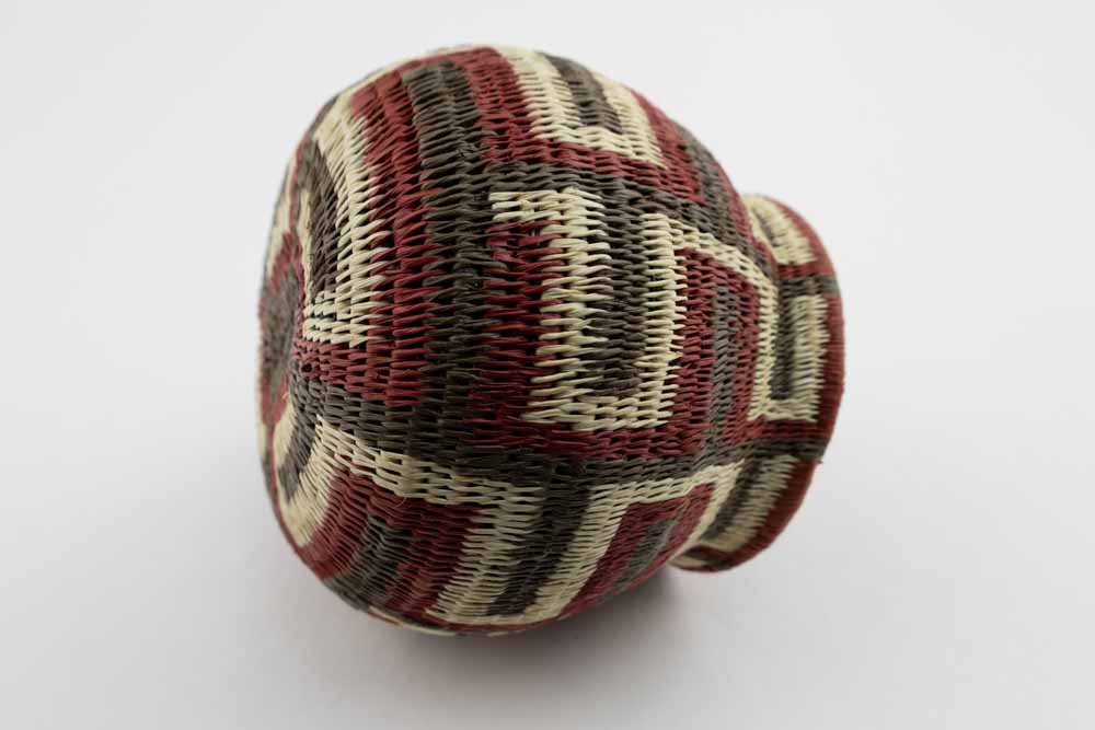 Wounaan Indian Hand Woven Traditional Design Basket Panama