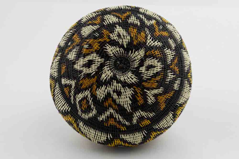 Wounaan Indian Hand Woven Extraordinary Design Basket Panama