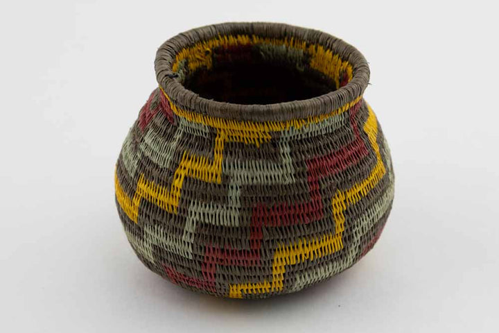 Wounaan Indian Hand Woven Classic Design Basket Panama