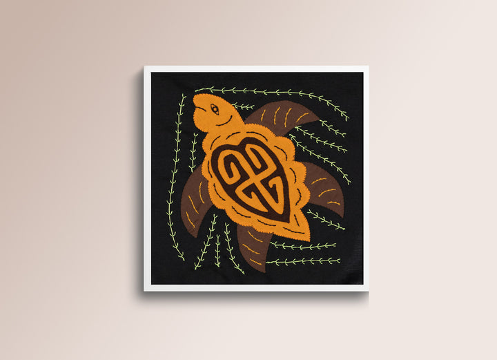 Brown And Gold Sea Turtle Molita