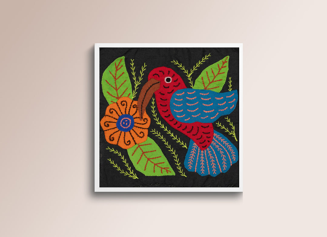 Red And Blue Hummingbird Molita