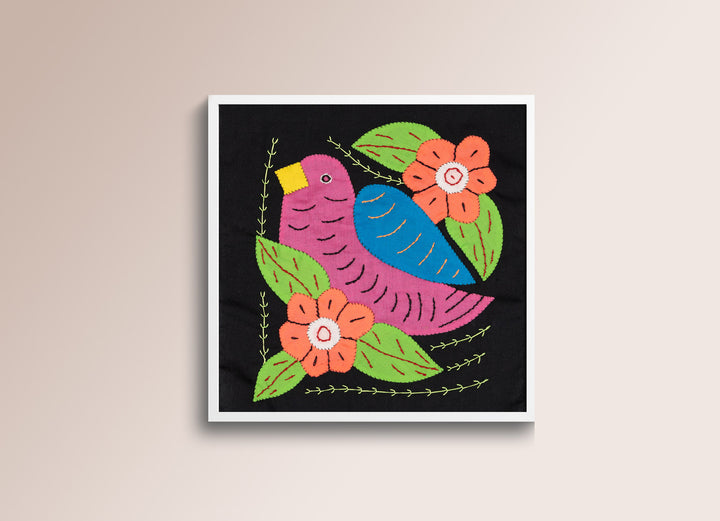 Pink And Blue Bird Molita