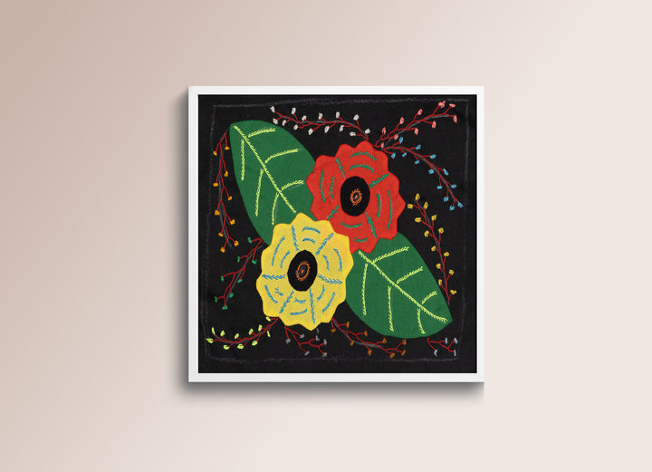 Yellow And Red Flower Molita