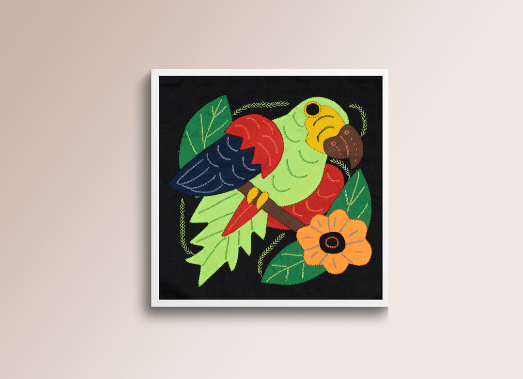 Green Red and Blue Parrot Bird Molita