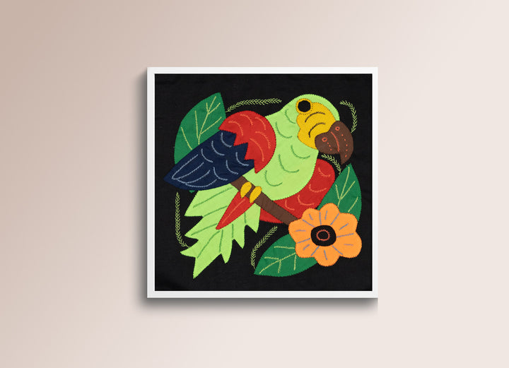 Green Red and Blue Parrot Bird Molita