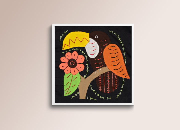 Brown and Orange Toucan Parrot Bird Molita