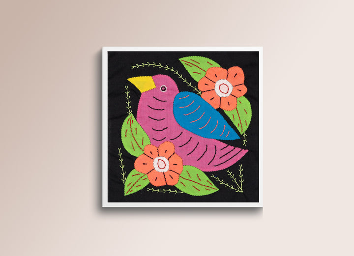 Pink Blue Bird Molita