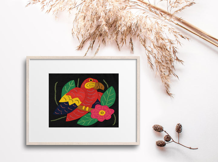 Red Yellow and Blue Bird Molita
