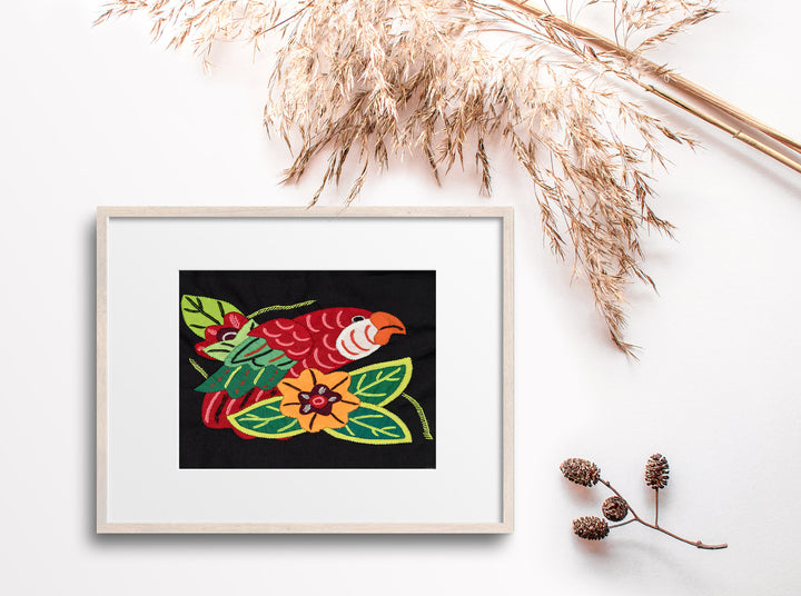 Red Parrot Bird Molita