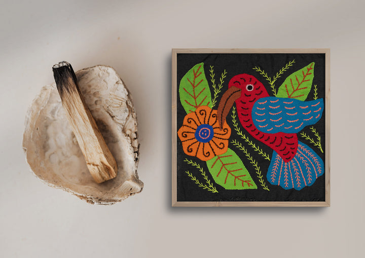 Red And Blue Hummingbird Molita