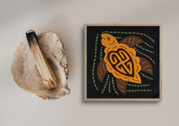 Brown And Gold Sea Turtle Molita