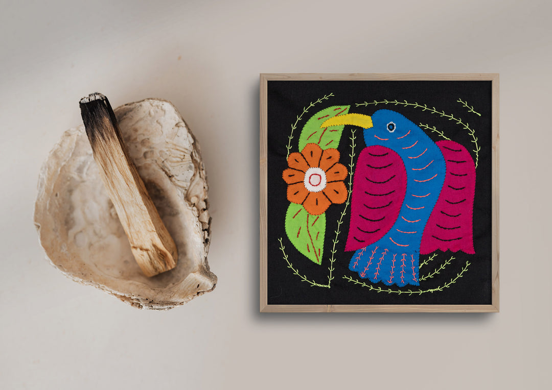 Pink And Blue Hummingbird Molita