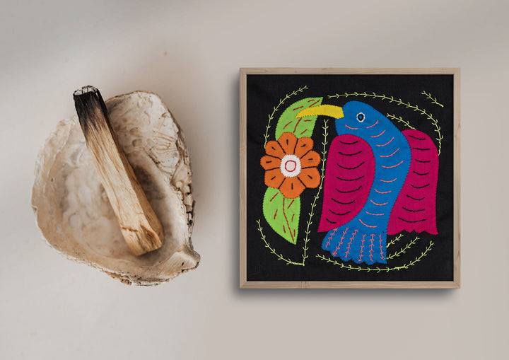 Pink And Blue Hummingbird Molita