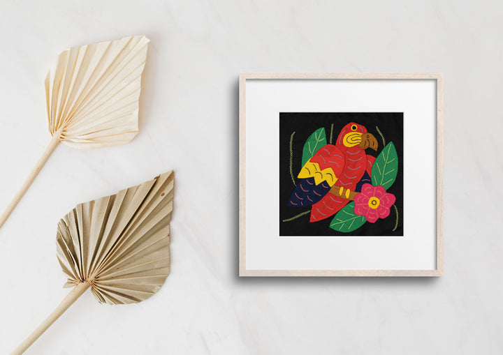Red Yellow and Blue Bird Molita