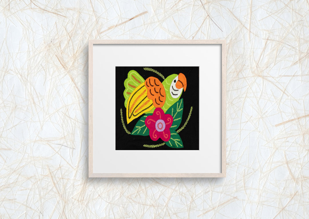 Green And Yellow Parrot Bird Molita