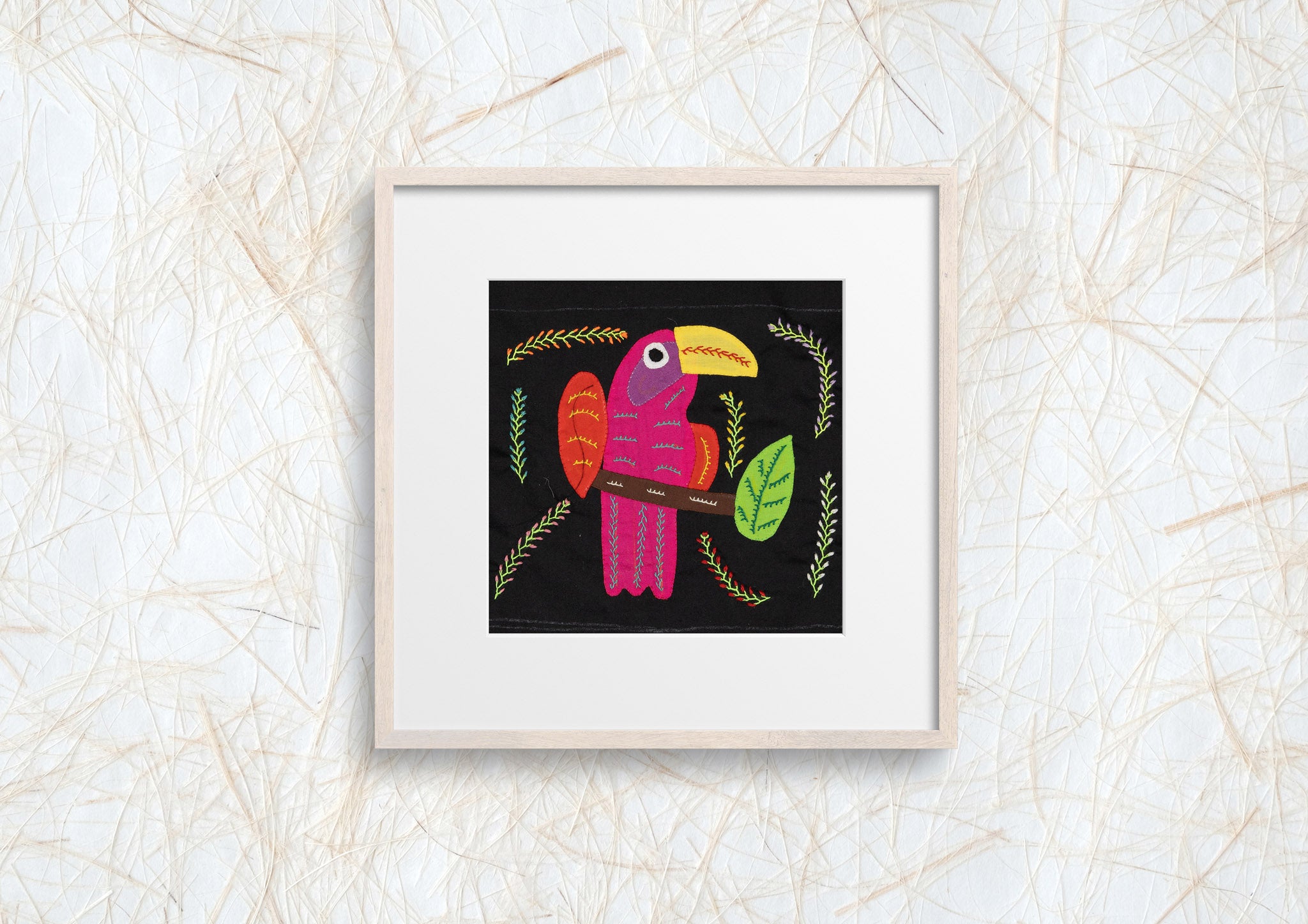 Pink Toucan Parrot Bird Molita